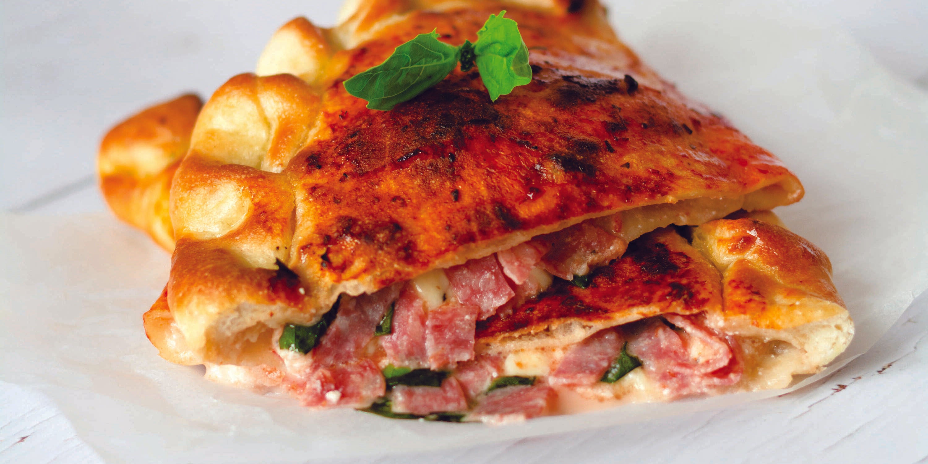 Salami & Ricotta Calzone Recipe Ninja Kitchen Australia