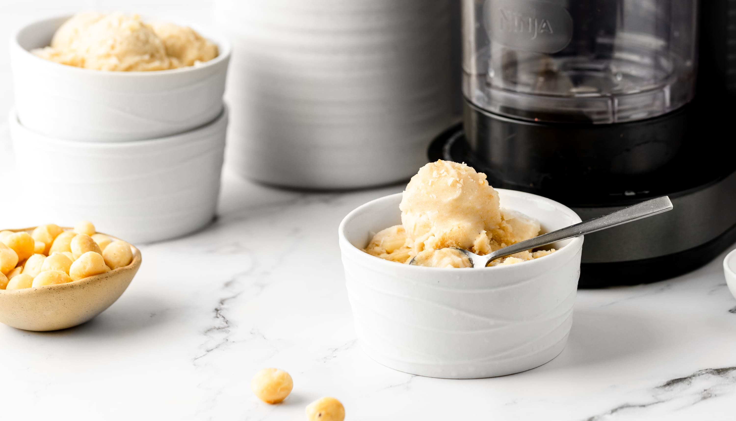 Salted Caramel Nice Cream Recipe - Ninja Cold & Hot Blender HB150