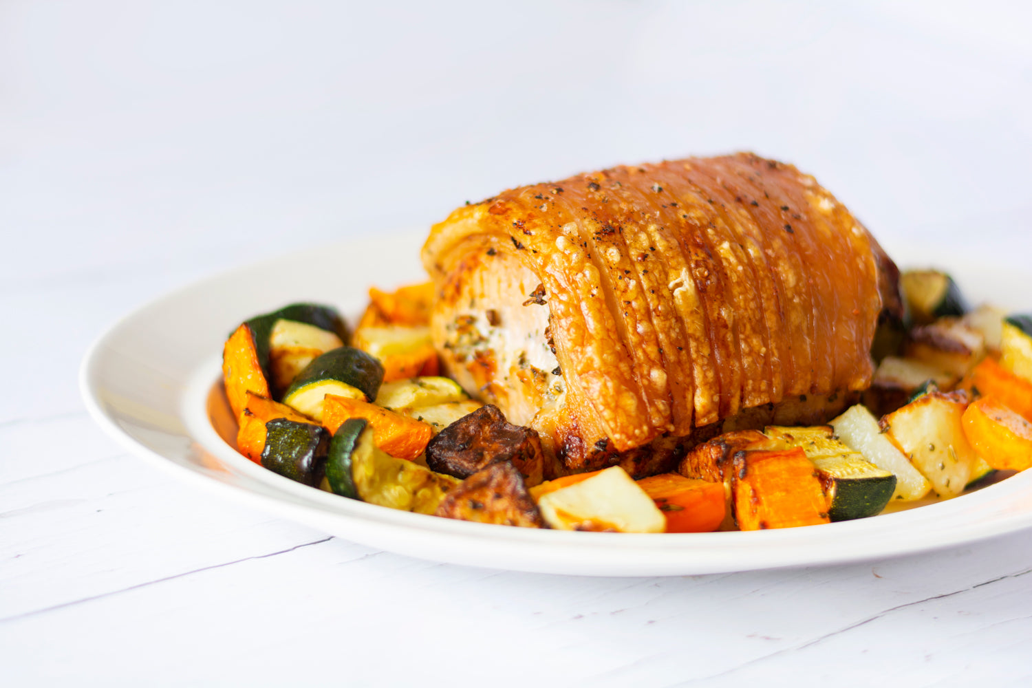 Tuscan Roast Pork & Roast Vegetables Ninja Kitchen Australia