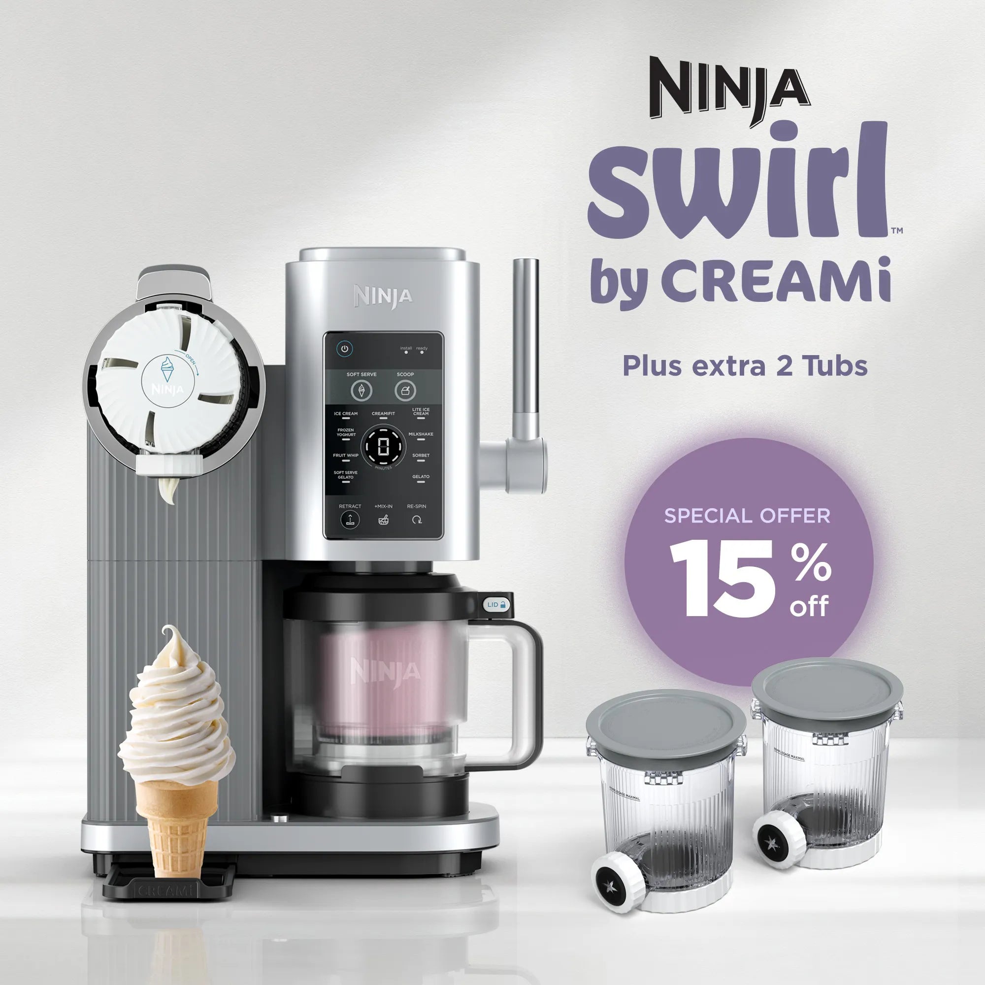 EOFY SALE - Ninja Swirl and 2-pack Tubs – Ninja Kitchen Australia
