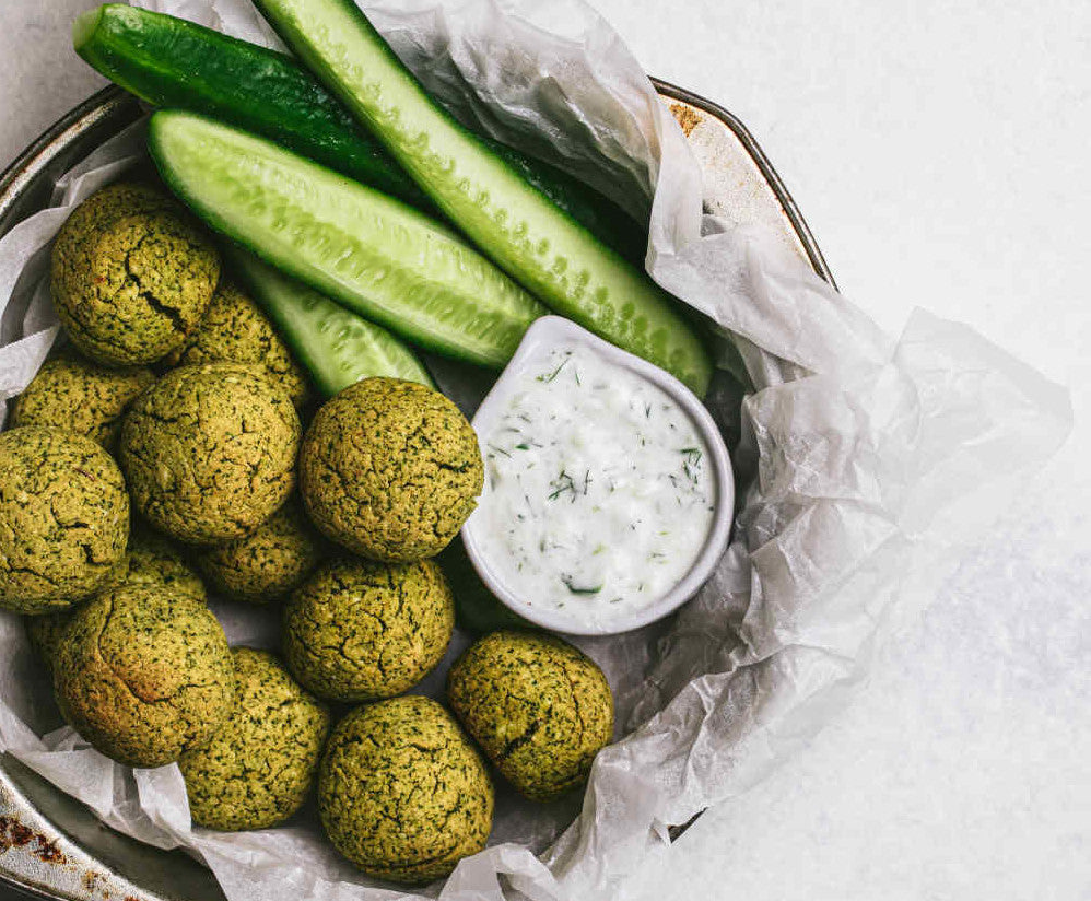 Herby Falafels With Tzatziki – Ninja Kitchen Australia