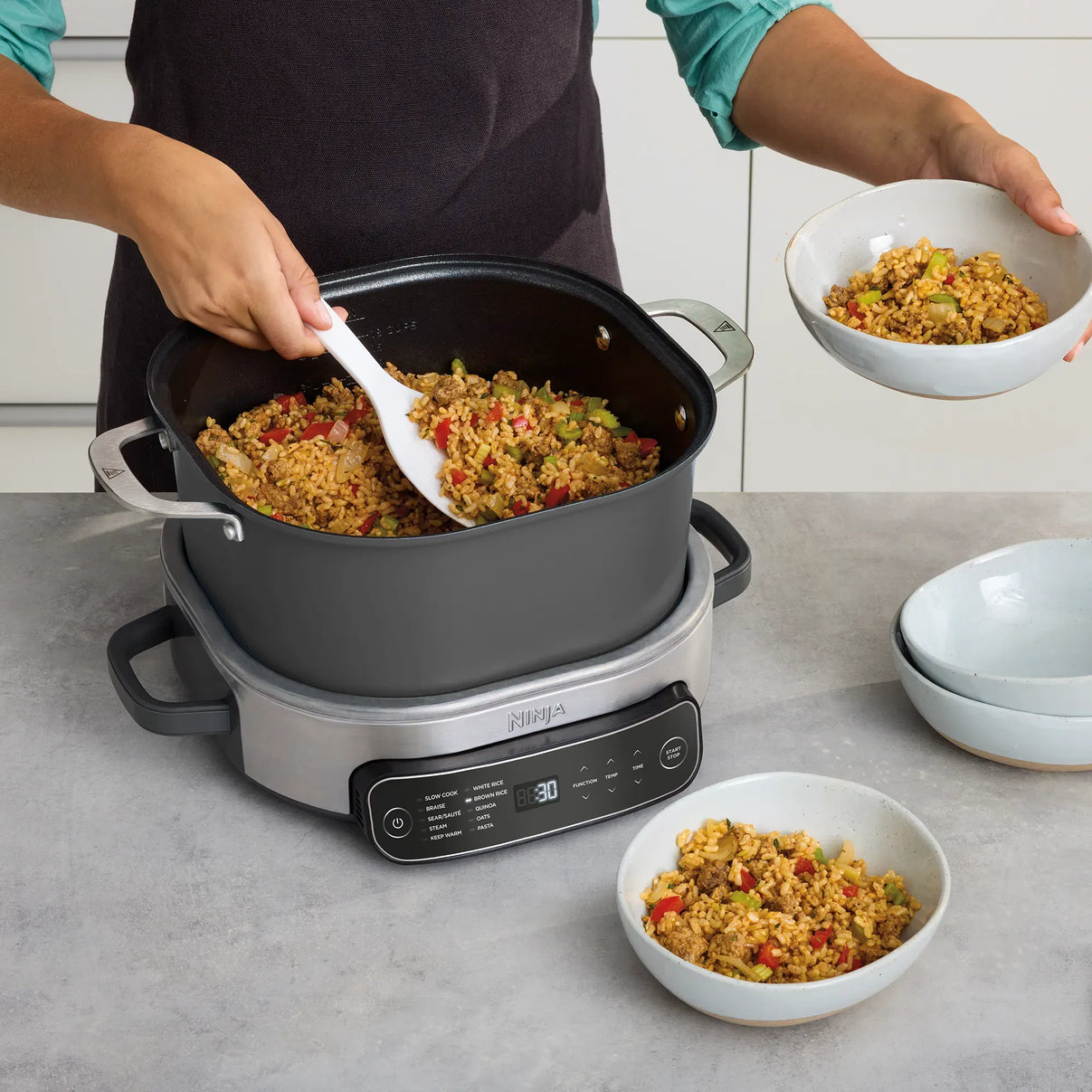 Brown Rice Cooking Wild Rice In Ninja Foodi Brown Rice Ninja Foodi