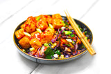 Sweet & Sour Tofu & Asian Style Vegetables