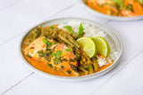 Thai Salmon and Green Bean Curry with Jasmine Rice