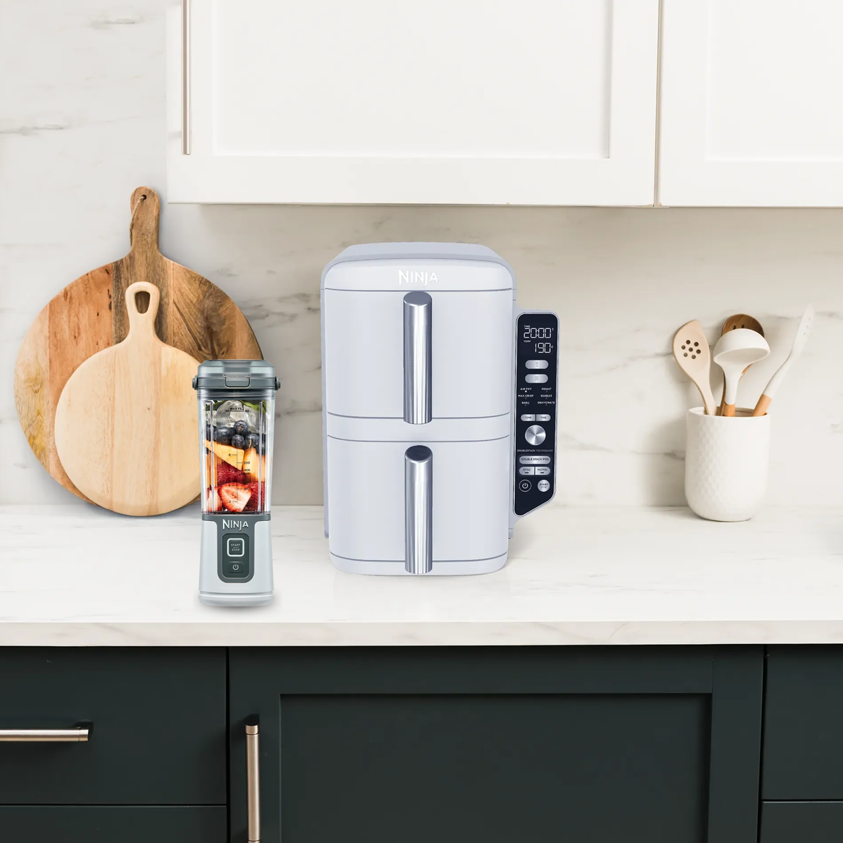Ninja DoubleStack XXXL 9.5L 2 Drawer Air Fryer + Ninja Blast