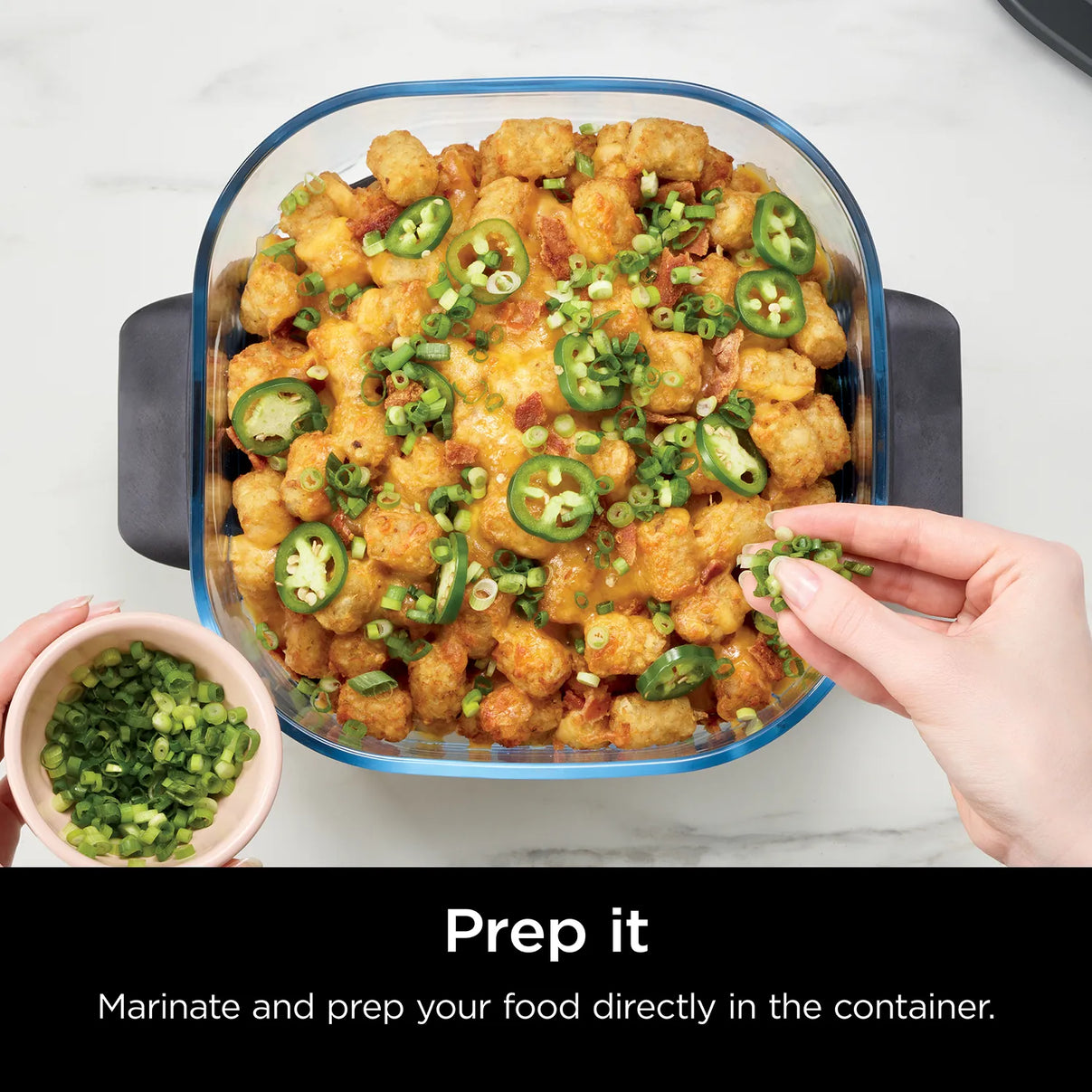 Ninja Crispi 2.4L CleanCrisp Glass Container Pack