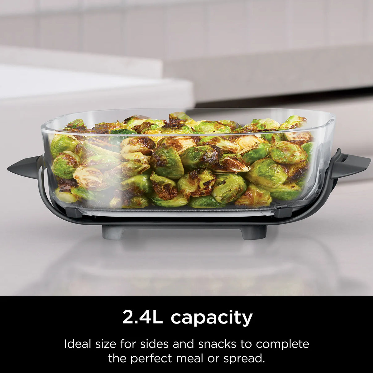 Ninja Crispi 2.4L CleanCrisp Glass Container Pack