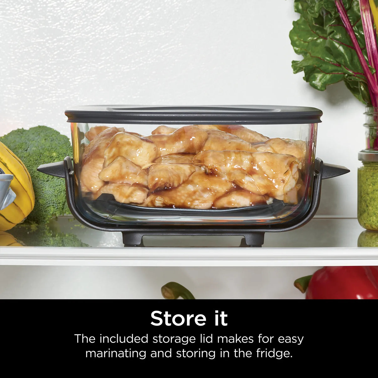 Ninja Crispi 3.8L CleanCrisp Glass Container Pack