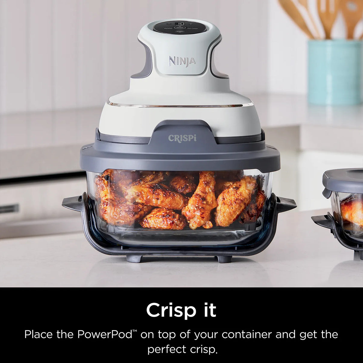 Ninja Crispi 3.8L CleanCrisp Glass Container Pack