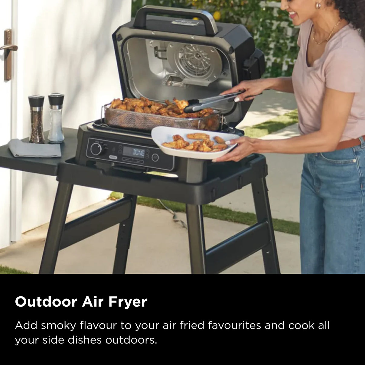 Ninja Woodfire Pro XL Outdoor Electric BBQ Grill & Smoker