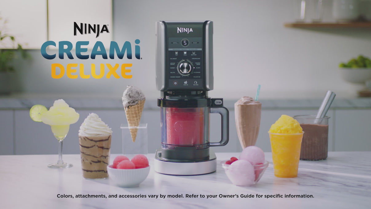 Ninja CREAMi Deluxe 11-in-1 Ice Cream and Frozen Treat Maker