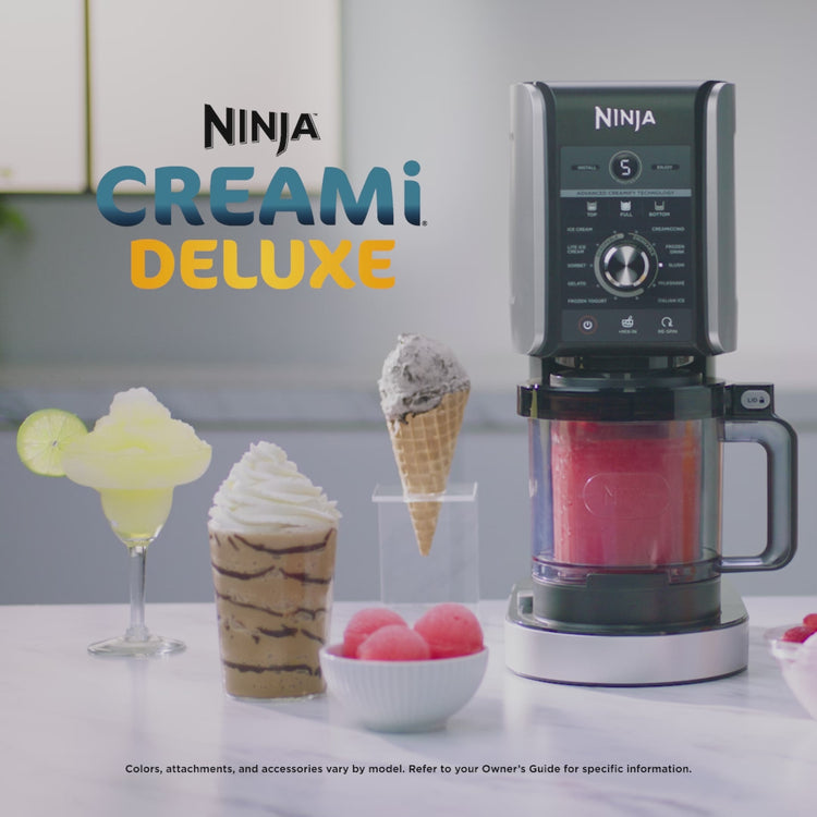 Ninja CREAMi Deluxe 11-in-1 Ice Cream and Frozen Treat Maker – Ninja ...