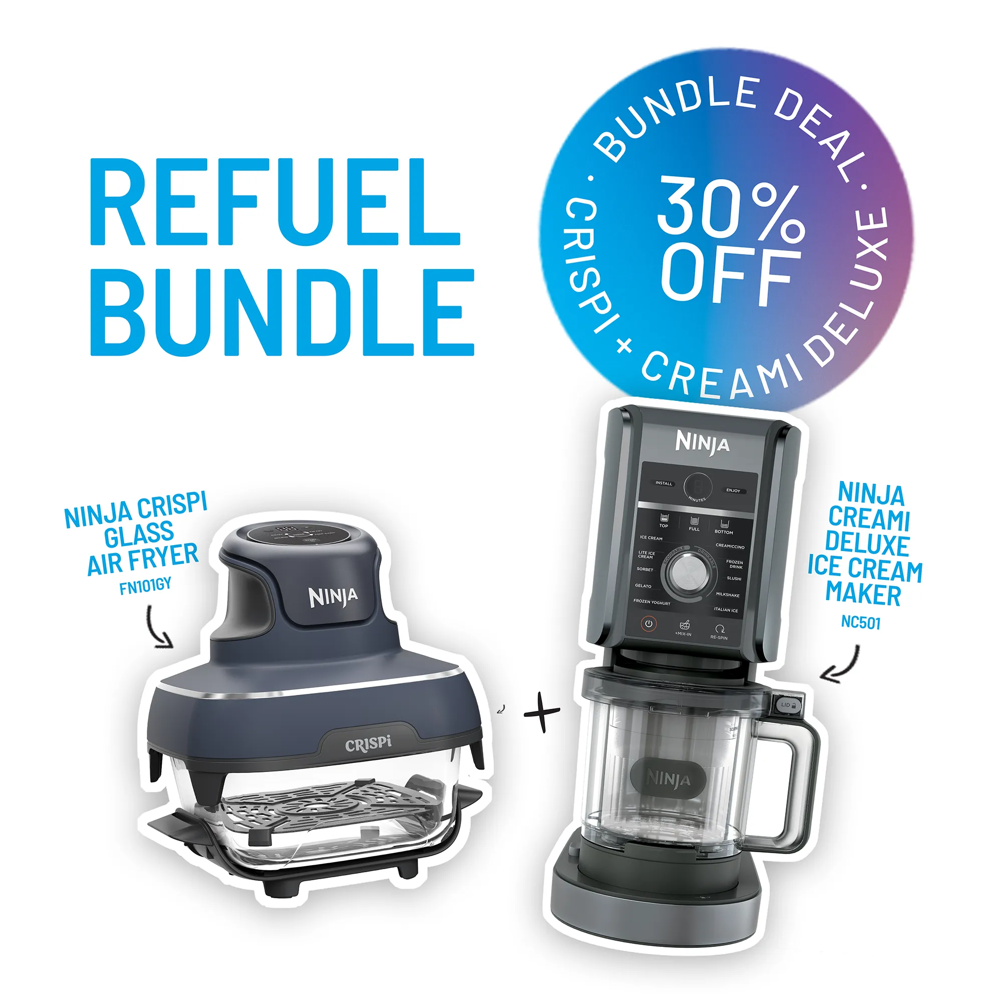Refuel Bundle $524.99 ($749.98) + more up to 30% off Ninja Kitchen deals